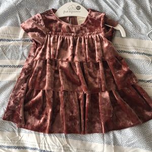 First Impressions Velvet Dress